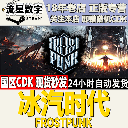 steam正版冰汽时代现货秒发