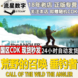 Steam正版国区KEY 荒野的召唤垂钓者 激活码CDKEY现货秒发