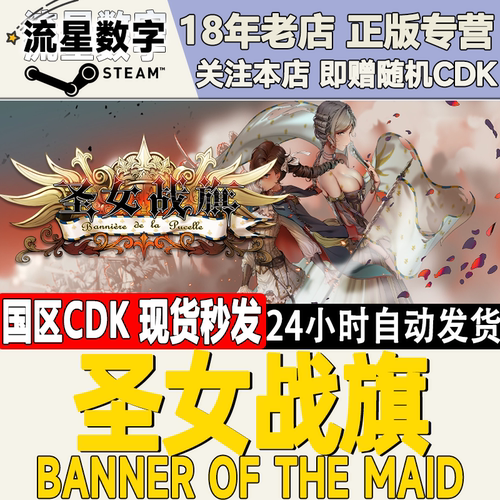 Steam圣女战旗国区KEY