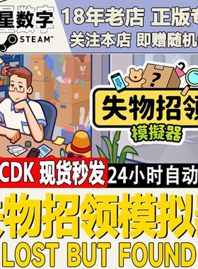 Steam正版国区KEY 失物招领模拟器 Lost But Found激活码现货秒发