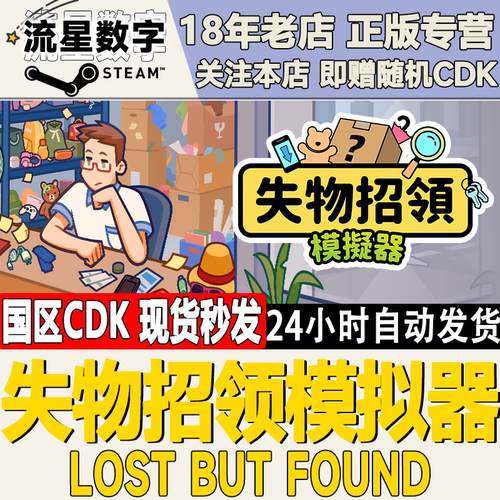 Steam失物招领模拟器国区KEY