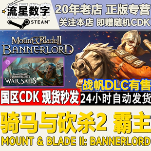 CDK Blade2骑砍2激活码 Steam正版 国区Key骑马与砍杀2霸主2Mount