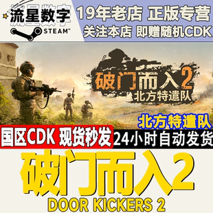 北方特遣队 破门而入2 Door Kickers CDKEY Steam正版 2激活码 国区