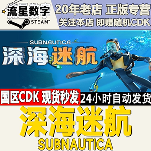 steam正版 国区key 深海迷航  Subnautica 美丽水世界 异星水域2