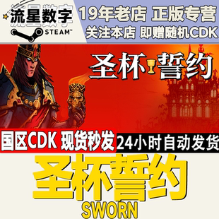 Steam正版国区KEY 圣杯誓约 SWORN 现货秒发