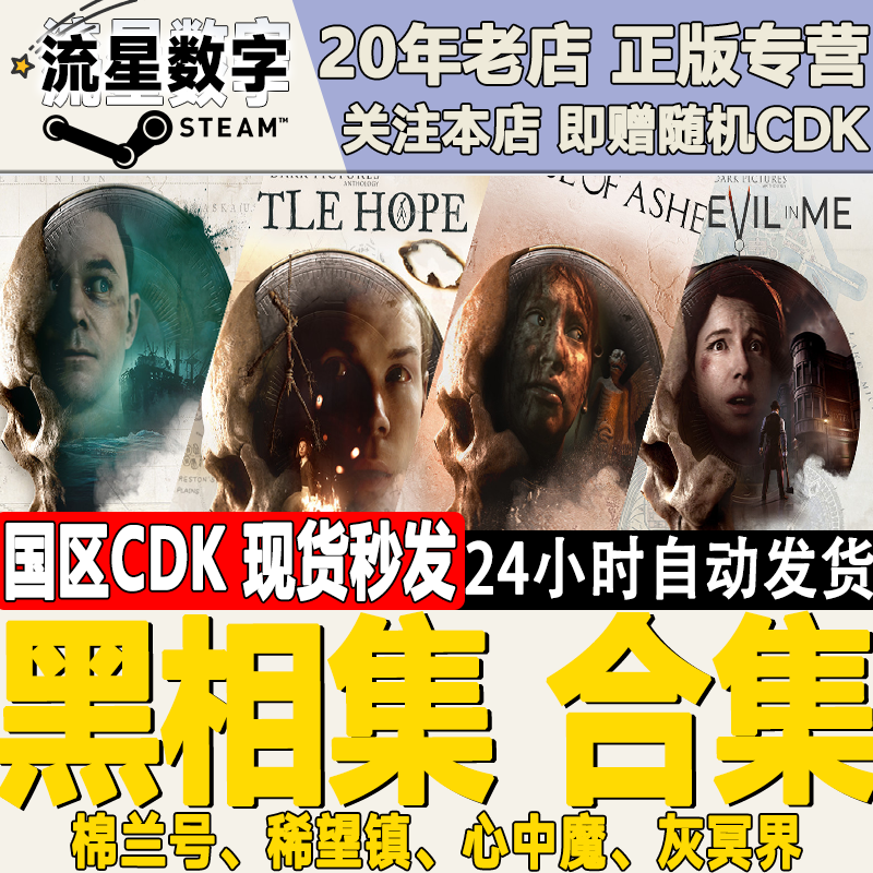 pc中文正版steam游戏黑相集冥界