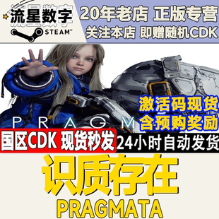 Steam正版国区KEY 识质存在虚实万象  PRAGMATA 激活码CDKEY现货