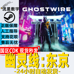 Ghostwire 东京 幽灵线 Steam正版 Tokyo 国区key 现货秒发