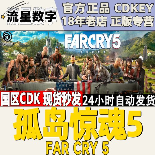 中文正版uplay孤岛惊魂
