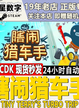 Steam正版国区KEY 瞎闹猎车手 Tiny Terry's Turbo Trip 现货秒发