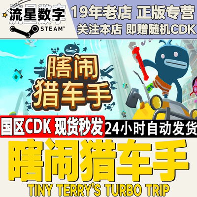 Steam正版国区KEY 瞎闹猎车手 Tiny Terry's Turbo Trip 现货秒发