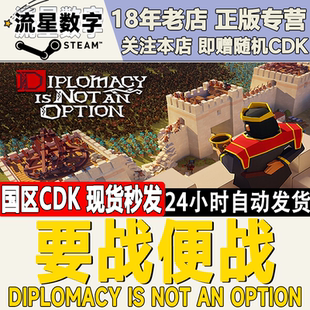 Steam正版国区KEY 要战便战 Diplomacy is Not an Option 激活码