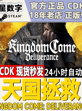 Steam正版国区KEY 天国拯救 Kingdom Come Deliverance 激活码CDK