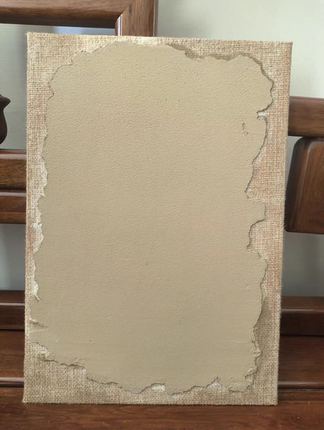 敦煌壁画泥板墙皮画吸水耐泡耐磨固色硬如石30x21cm艺培研学非遗