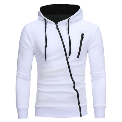 Men Sweatshirts Slim Zipper Hoodie Men Hoodies Streetwear