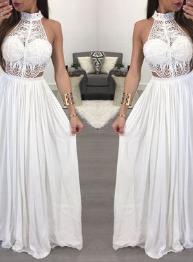 Dress Beach Sleeveless Dress Sundress White Wine Red Clothes