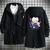 潮流风衣外套男学生 Raku山田浅卫门佐切新款 画眉丸地狱乐 Jigoku