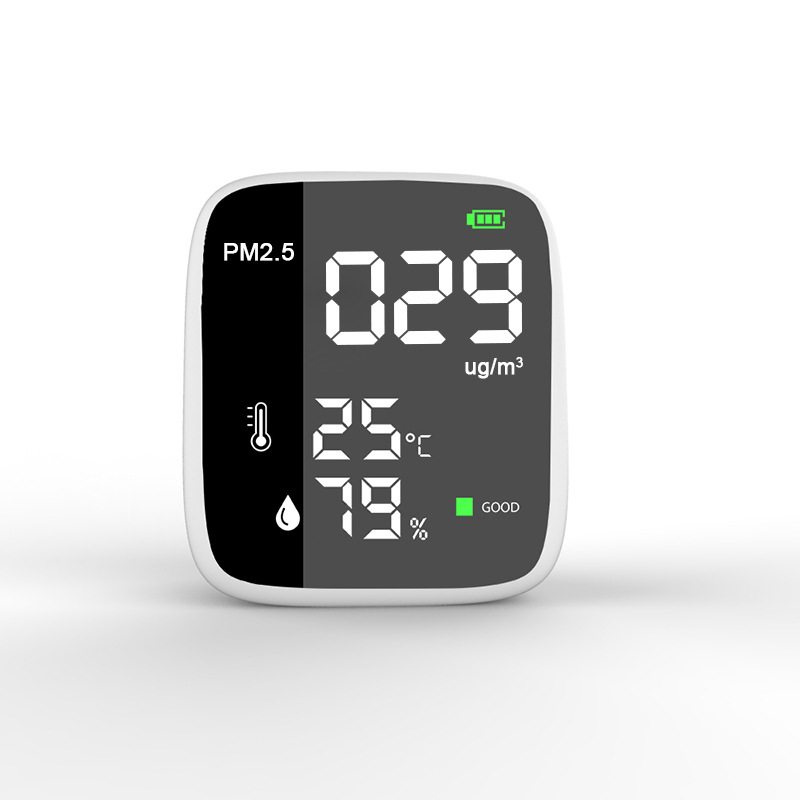 pm2.5测试仪气体检测仪 扬尘粉尘烟花爆竹污染烟尘尘埃粒子温度计