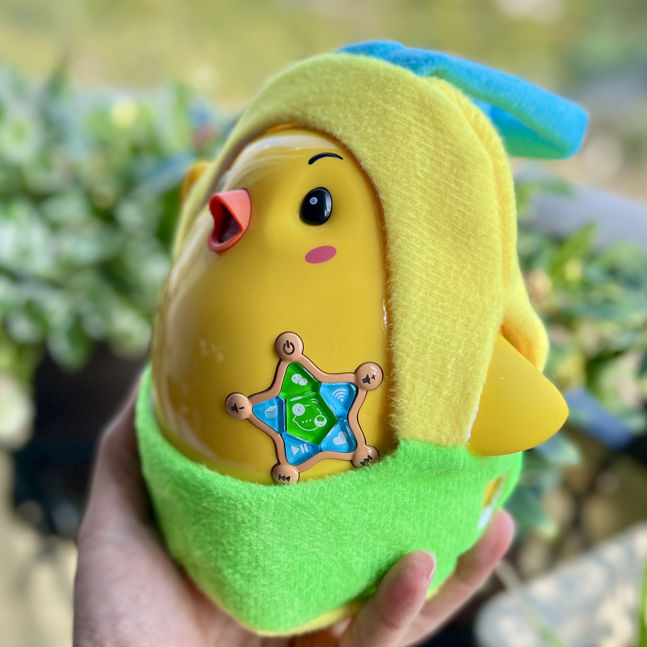 育智小鸡叫叫故事机升级版小鸡AI儿童故事早教机启蒙益智玩具套装