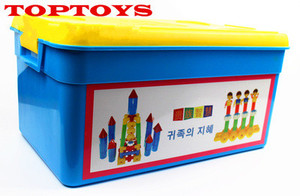 韩国EDTOY进口磁力积木拼装益智玩具环保魔幻城堡动车组90465