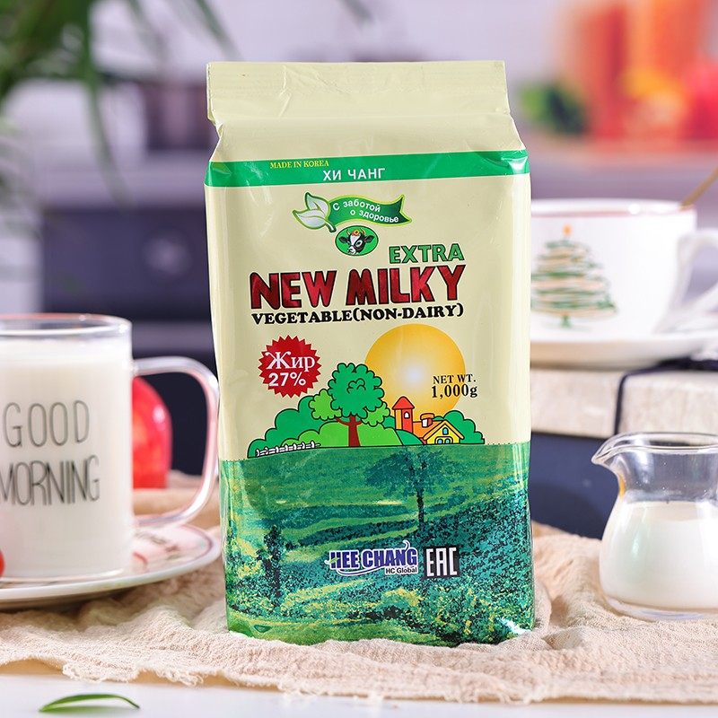 包邮俄罗斯进口韩国植物奶粉成人冲饮原装中老年无蔗糖1000克袋装