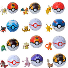 Pokemon Ball Pokeball Anime Figure Pikachu Squirtle Mew Char