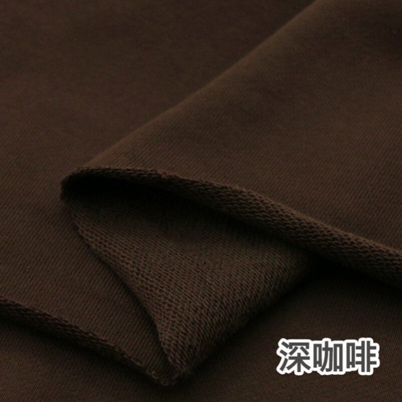 全棉小毛圈针织布料春秋天卫衣外套休闲运动服亲子装面料