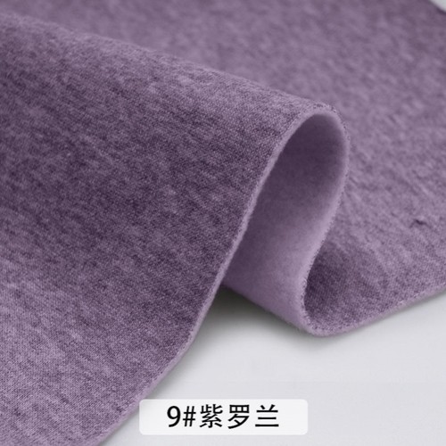 卫衣布料面料全棉加绒加厚磨毛ins连衣裙秋冬bf风纯棉服装加绒布