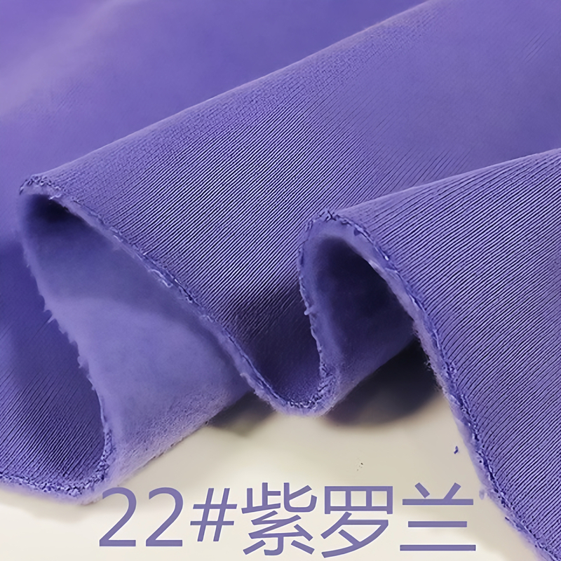 秋冬抓绒保暖加厚裤子套装布料