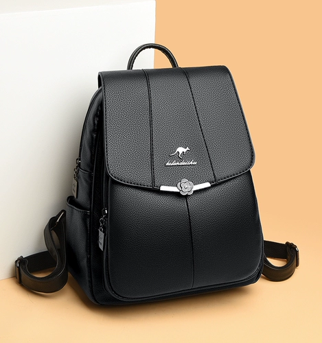 Рюкзак, универсальная вместительная и большая кожаная сумка через плечо для отдыха для путешествий, из натуральной кожи, воловья кожа