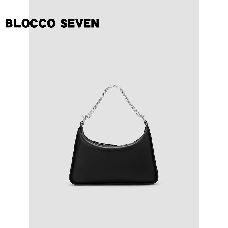 BLOCCO SEVEN 2025新款时尚百搭单肩斜挎包女高级感小众设计包包