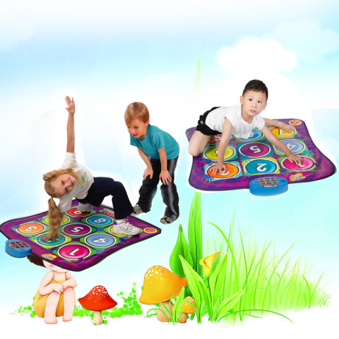 跳舞毯数字早教亲子玩具音乐毯益智互动儿童多功能电子儿童玩具-封面