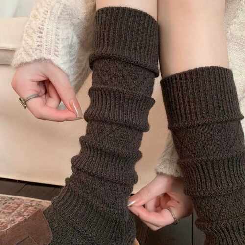小腿软糯加厚复古慵懒氛围感女袜
