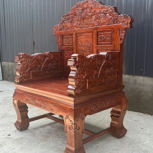 中式龙椅宝座仿古雕花豪华老板椅