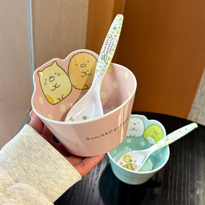 卡通可爱宝宝儿童米饭吃饭碗防摔