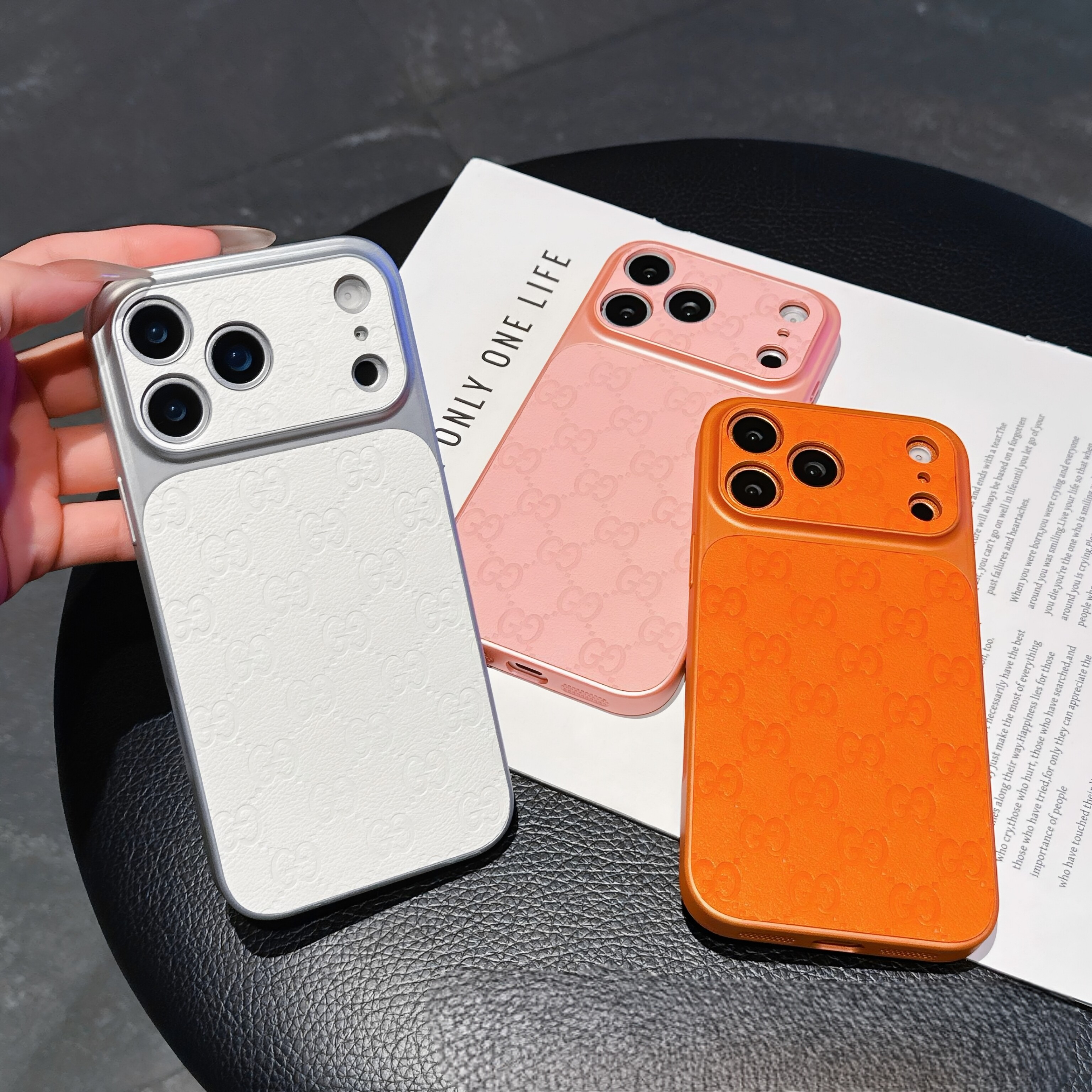 外贸集运欧美跨境爆款潮牌适用iPhone16Promax秒变17ProMax手机壳15Promax新款14Pro防摔13保护套高级感女款