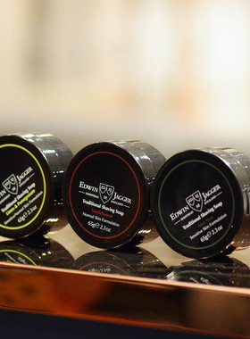 英国edwin jagger 复古手动剃须刀品牌 男士剃须膏剃须皂