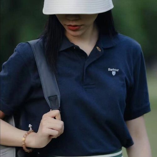 英国Barbour经典polo衫短袖T恤