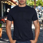 夏季 有机棉圆领t恤男士 b.schwanen小天鹅1950s纯色短袖 德国merz