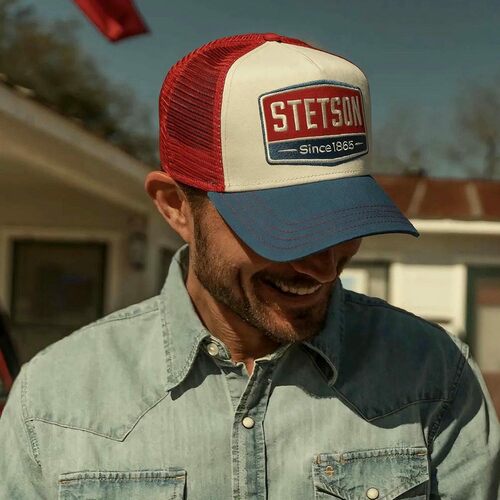 美国STETSON鸭舌帽网帽棒球帽子