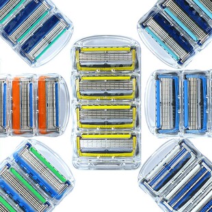 Jagger穆乐手动剃须刀刮胡刀三刀五刀替换刀头 特洛菲特Edwin