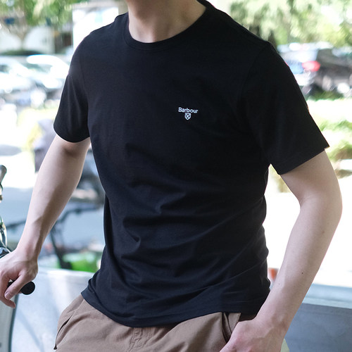 BARBOUR巴伯尔男款短袖T恤