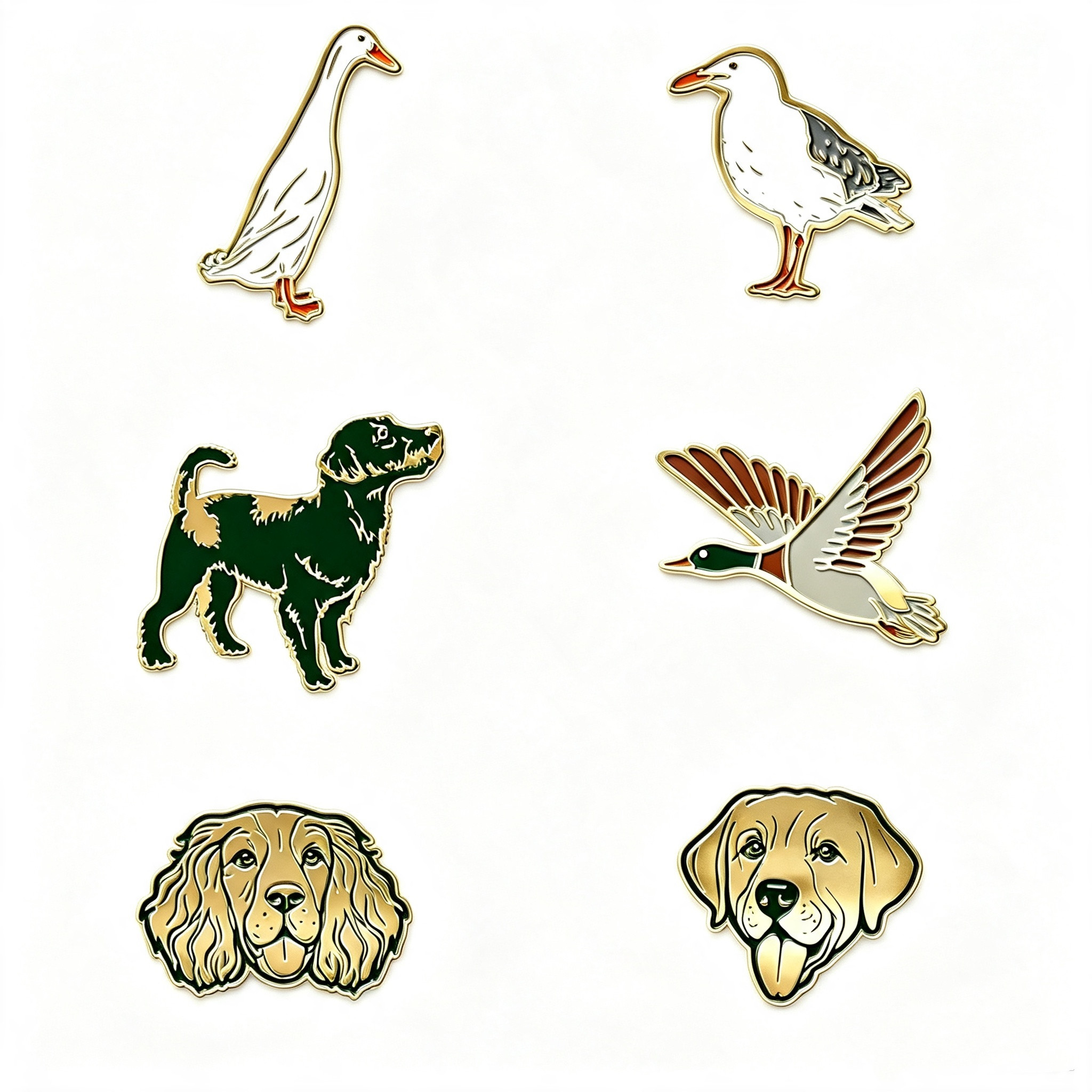 英国BarbourAnimal动物系列徽章图片