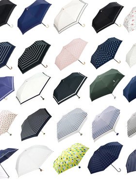 G现货新款日本WPC遮阳伞晴雨超轻遮光遮热太阳伞UV99%