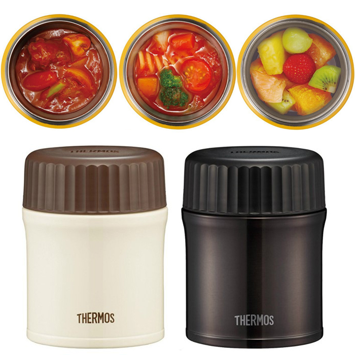 日本膳魔师THERMOS闷烧杯辅食保温盒保温罐JBI-381焖烧杯380ML