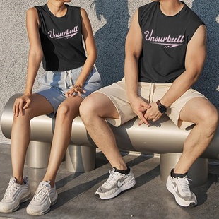 情侣背心速干秋季训练式crossfit运动健身撸铁显男女透气网眼轻薄