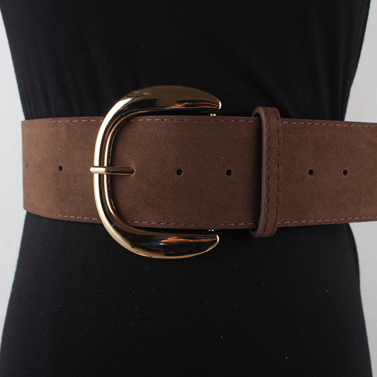 小众复古个性麂皮绒面宽边腰带网红同款时尚百搭皮带裤带装饰带,服饰配件/皮带/帽子/围巾,腰带/皮带/腰链,淘宝优惠券,粉丝福利购,淘宝优惠卷