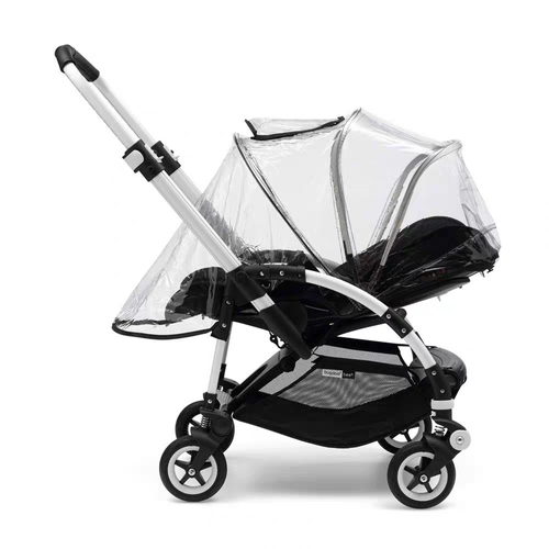 bugaboo bee3 bee5婴儿推车配件雨罩防风雨雨衣全罩式雨披透明罩
