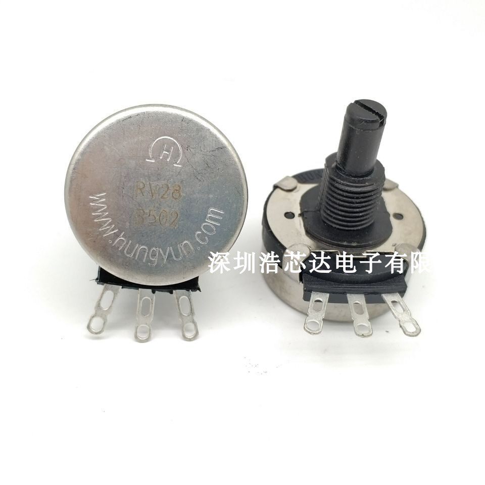 全新电焊机单联旋钮电位器RV28P-B502 替代WTH118-2W-5K