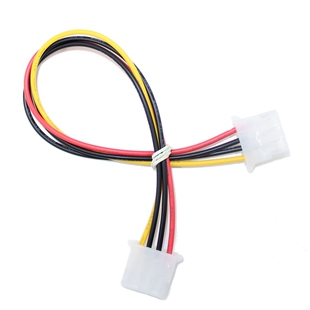 大4D公转母大四Pin公转公4位母转母D型口IDE双头电源线电脑软驱线